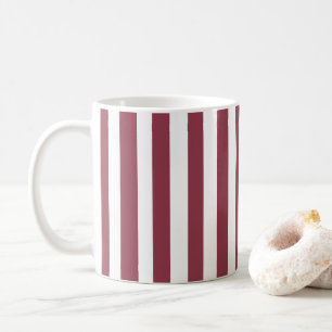 Mug Rayures roses