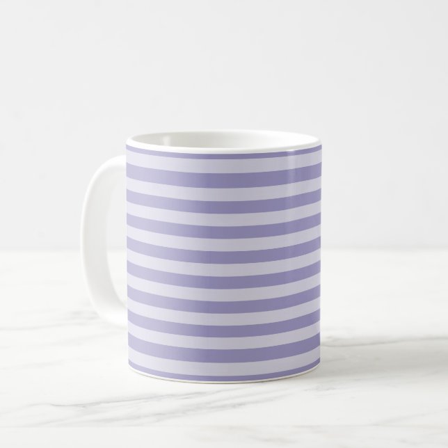 Mug Rayures violettes (Devant gauche)