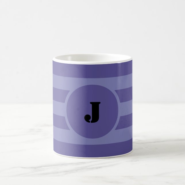 Mug Rayures violettes moyennes et claires (Centre)