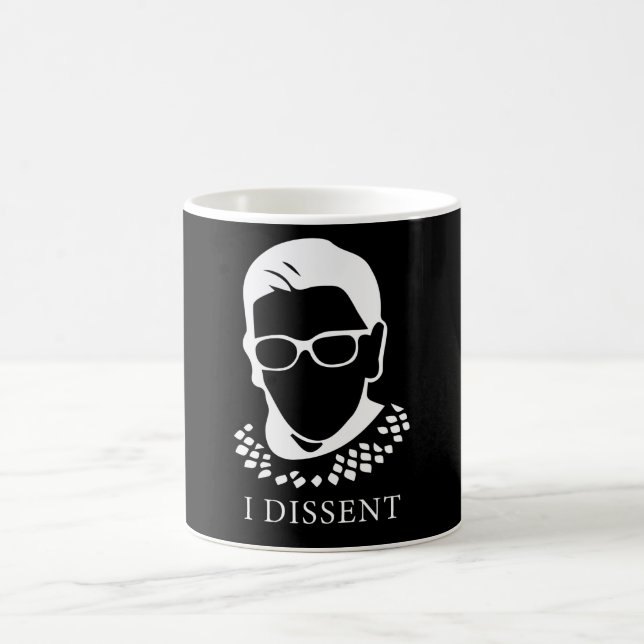 Mug RBG notoire - Je ne suis pas d'accord (Centre)