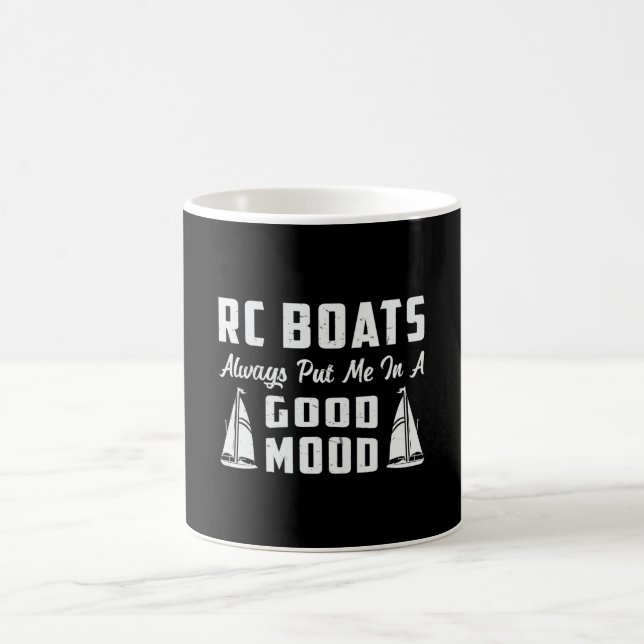 Mug RC Boat Me Placer De Bonne Humeur Modèle Funny RC  (Centre)