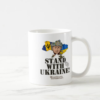Mug Rdos Soutien à l'Ukraine Drapeau Zelensky Rdos