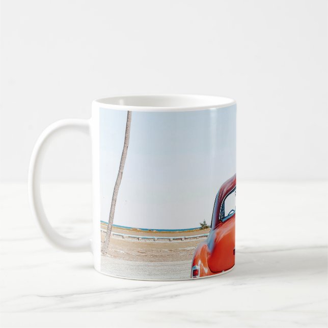 Mug Re coléoptère à côté des cocotiers (Gauche)
