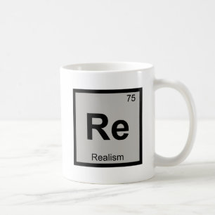 Mug Re - Réalisme Philosophie Chimie Tableau Périodiqu