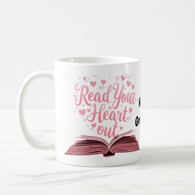 Mug Read Your Heart Out A Book Lover's Haven  (Gauche)