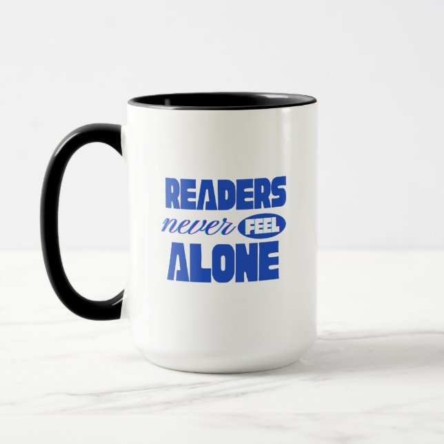 Mug Readers Never Feel Alone (Gauche)