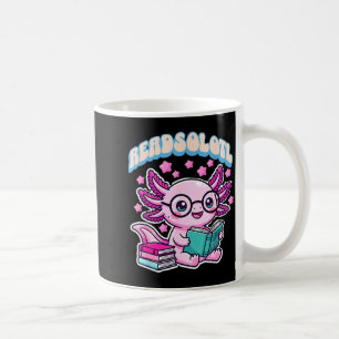 Mug Readsolotl kawaii axolotl livre drôle lecteur amat