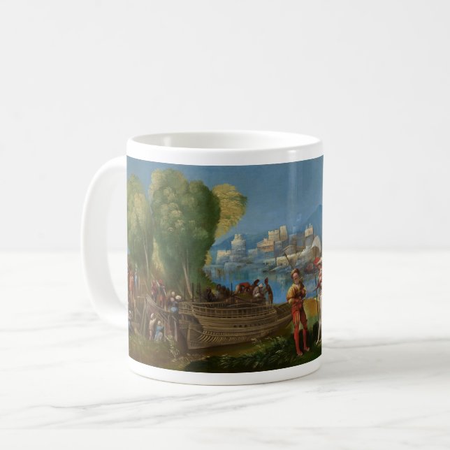Mug real art coffee cup, the trojans, dosso dossi (Devant gauche)
