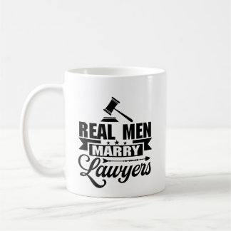 Mug Real Men Marry Lawyers Don Pour Le Mari