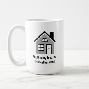 Mug Réalisateur amusant / Agent immobilier