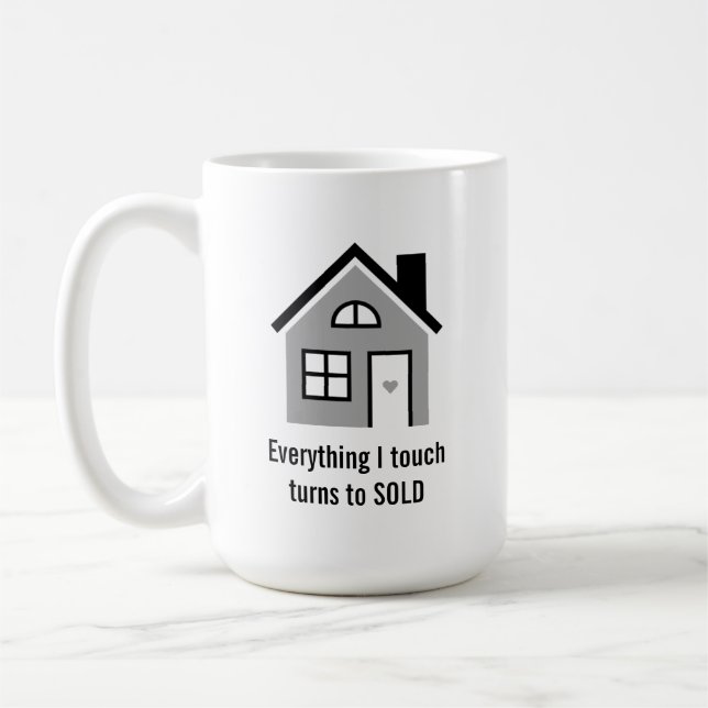Mug Réalisateur amusant / Agent immobilier (Gauche)