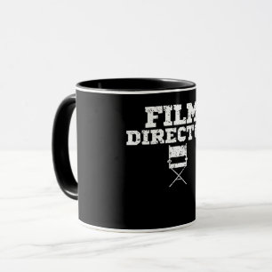 Mug Réalisateur de film Chaise d'équipe de cinéma Vête