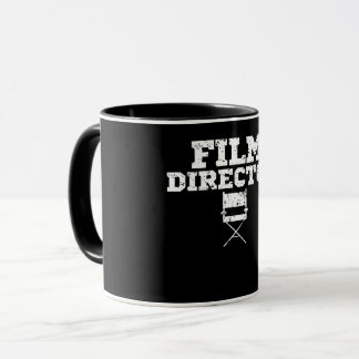 Mug Réalisateur de film Chaise d'équipe de cinéma Vête