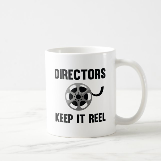 Mug Réalisateurs Gardez-le Bobine (Droite)