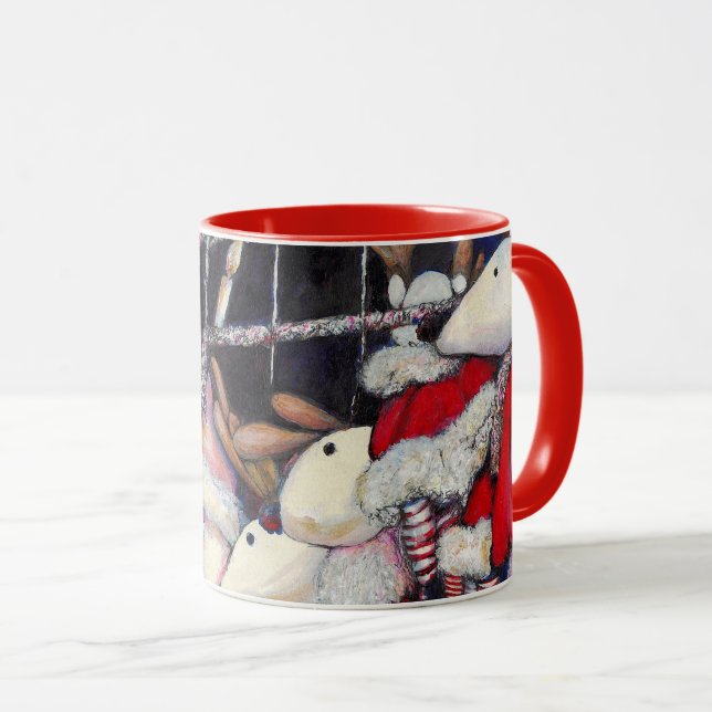 Mug Réalité sur les vacances (Devant droit)
