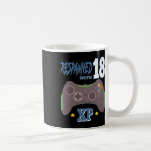 Mug Réapparu Avec 18 Xp Joueur De Jeux Vidéo 18ème Ann