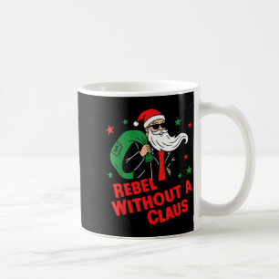 Mug Rebel Without A Claus– Manteau en Cuir de Santa Co