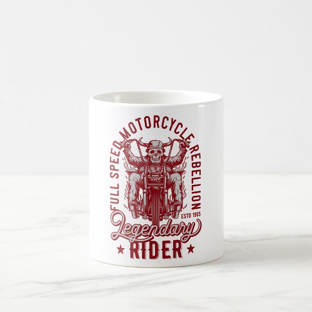 Mug Rébellion moto à pleine vitesse (Créateur téléchargé)