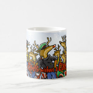 Mug Rebels sans un dessin de Noël Reindeer