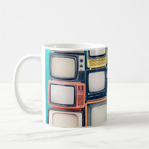 Mug Récepteurs TV rétro à partir des années 60, les an