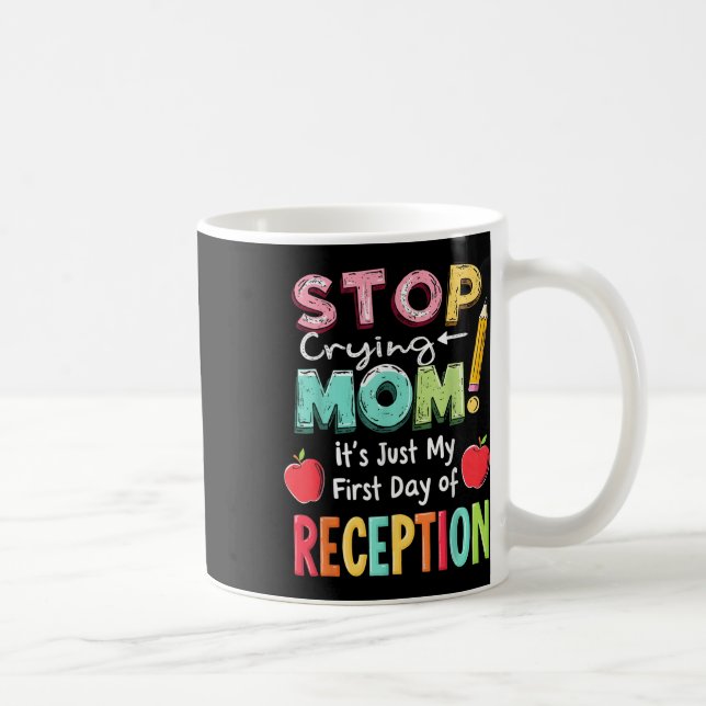 Mug Réception Retour À L'école Premier Jour De La Mate (Droite)