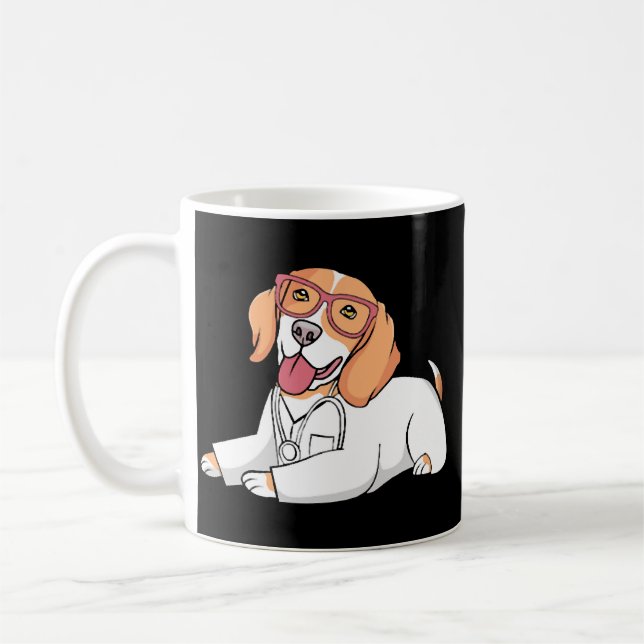 Mug Réceptionniste médicale vétérinaire (Gauche)