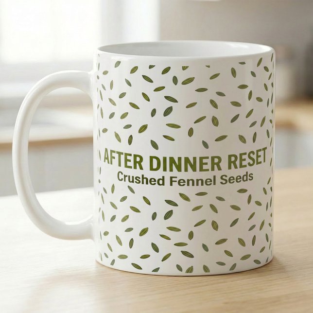 Mug Recette Après Dîner Graine de Fenouil Art (Créateur téléchargé)