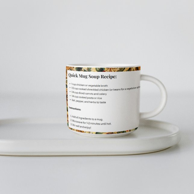 Mug Recette botanique de l'âge d'or (Créateur téléchargé)