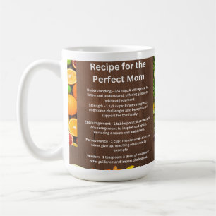 Mug Recette cadeau de la Fête des Mères pour la maman