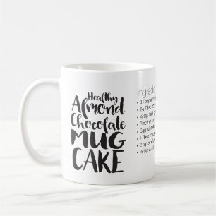 Mug Recette de gâteau au chocolat aux amandes en bonn