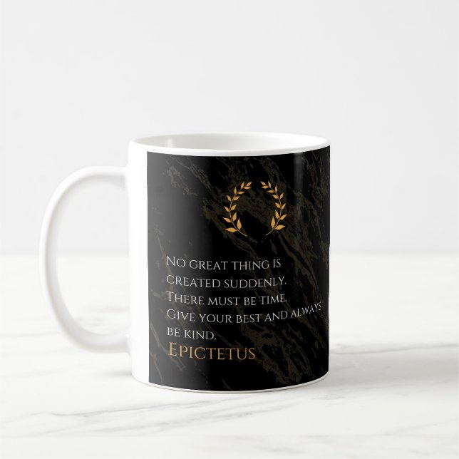 Mug Recette de grandeur d'Epictetus (Gauche)