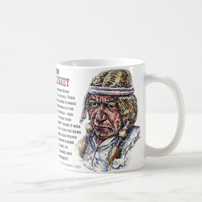 Mug Recette pour le whiskey indien (Droite)