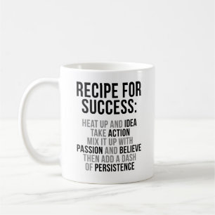 Mug Recette pour succès
