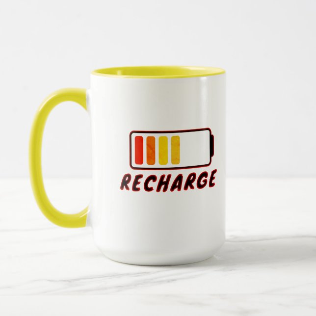 Mug Recharge (Gauche)
