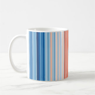 Mug Réchauffement des rayures 1901-2020 — Mexique