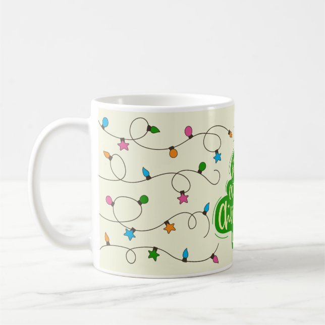 Mug Réchauffement : Une Coupe de magie de Noël (Gauche)