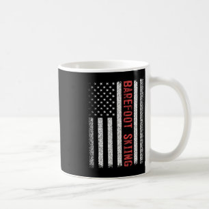 Mug Rechausser le drapeau américain de ski du 4 juille