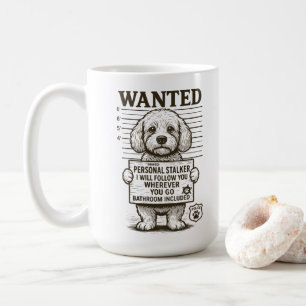 Mug Recherché Funny Chien Personal Stalker
