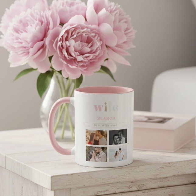 Mug Recherche Google Drôle Meilleure Femme Photo (Créateur téléchargé)