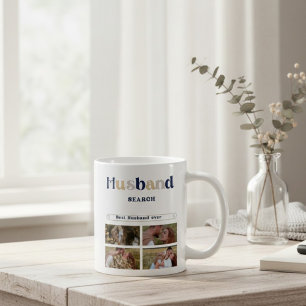 Mug Recherche Google personnalisée Meilleur mari photo