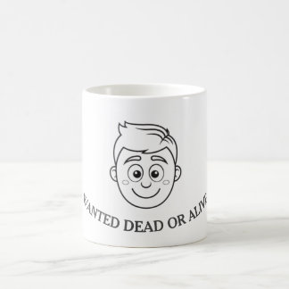 Mug Recherché mort ou vivant