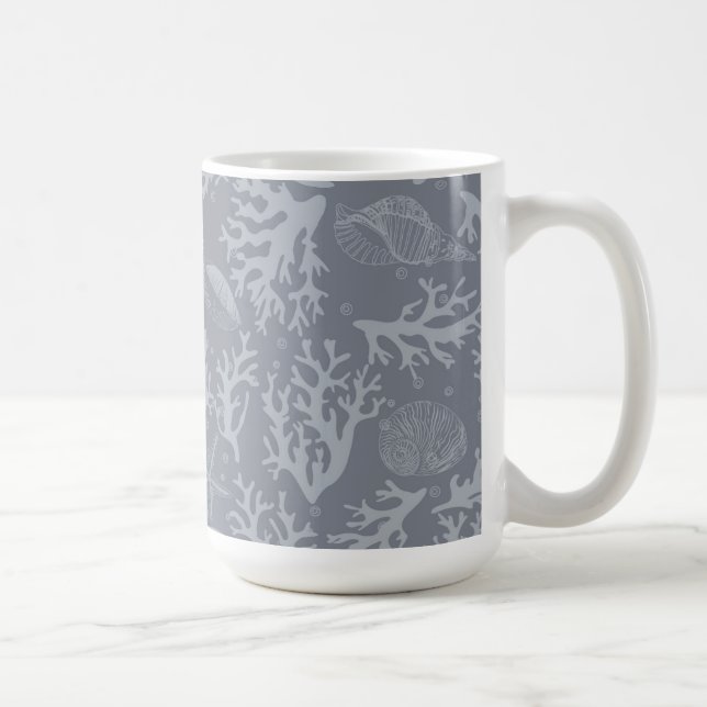 Mug Récif coralien de style de hippie (Droite)