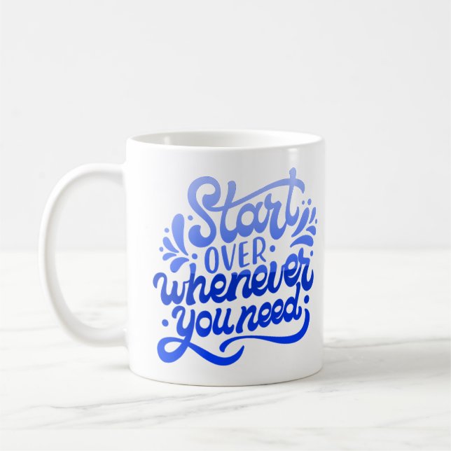 Mug recommencer à zéro lorsque vous avez besoin (Gauche)