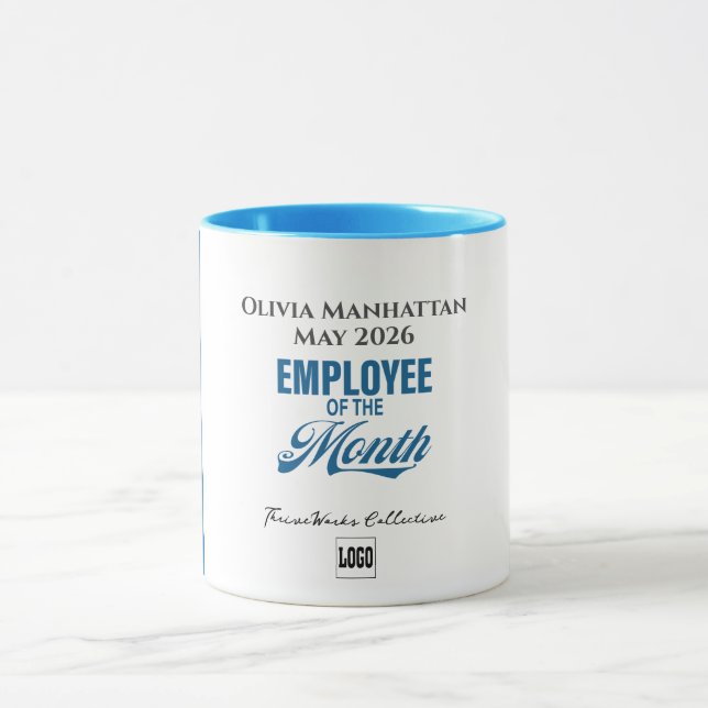 Mug Reconnaissance d'entreprise personnalisée pour l'e (Centre)