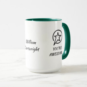 Mug Reconnaissance des employés personnalisée