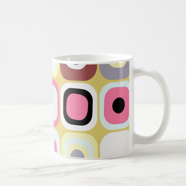 Mug Rectangles modernes 36 d'Eames (Droite)