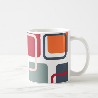 Mug Rectangles modernes 4 d'Eames