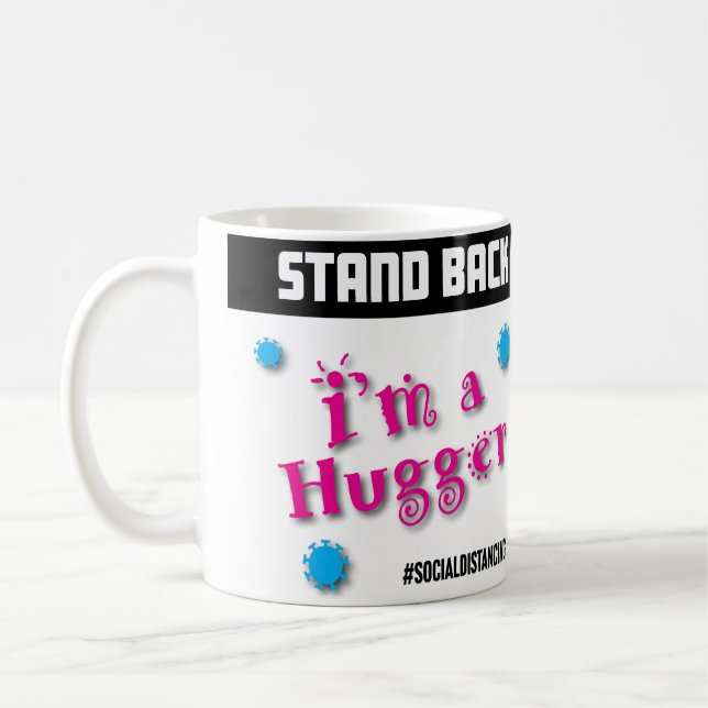 Mug Reculer : Je suis un Hugger (Gauche)