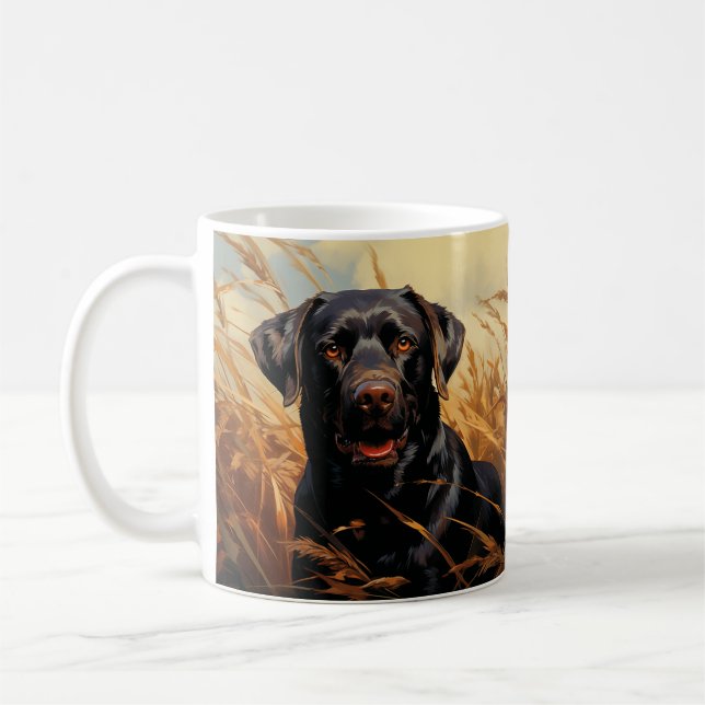 Mug Récupérateur de chocolat Labrador (Gauche)
