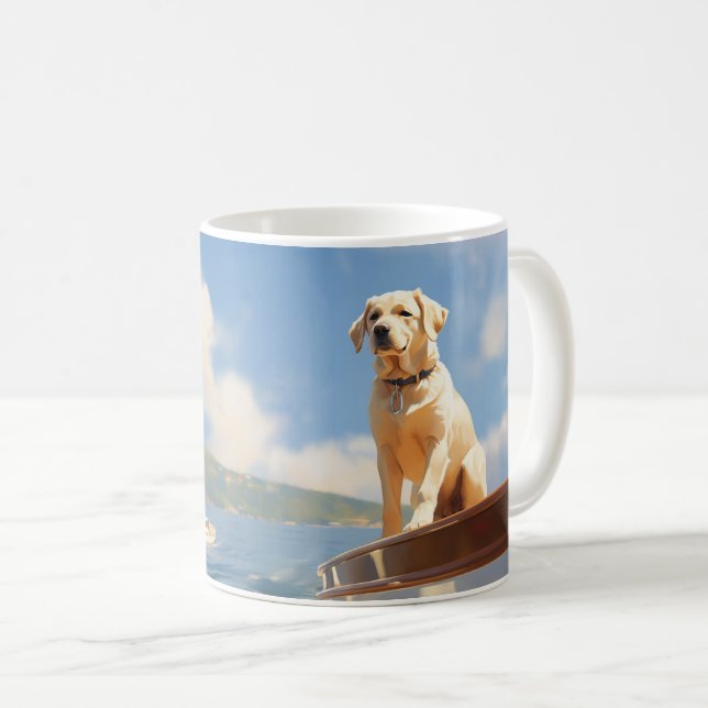 Mug Récupérateur de labrador (Devant droit)